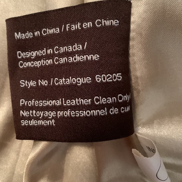 Danier navy blue suede coat - Picture 3 of 11